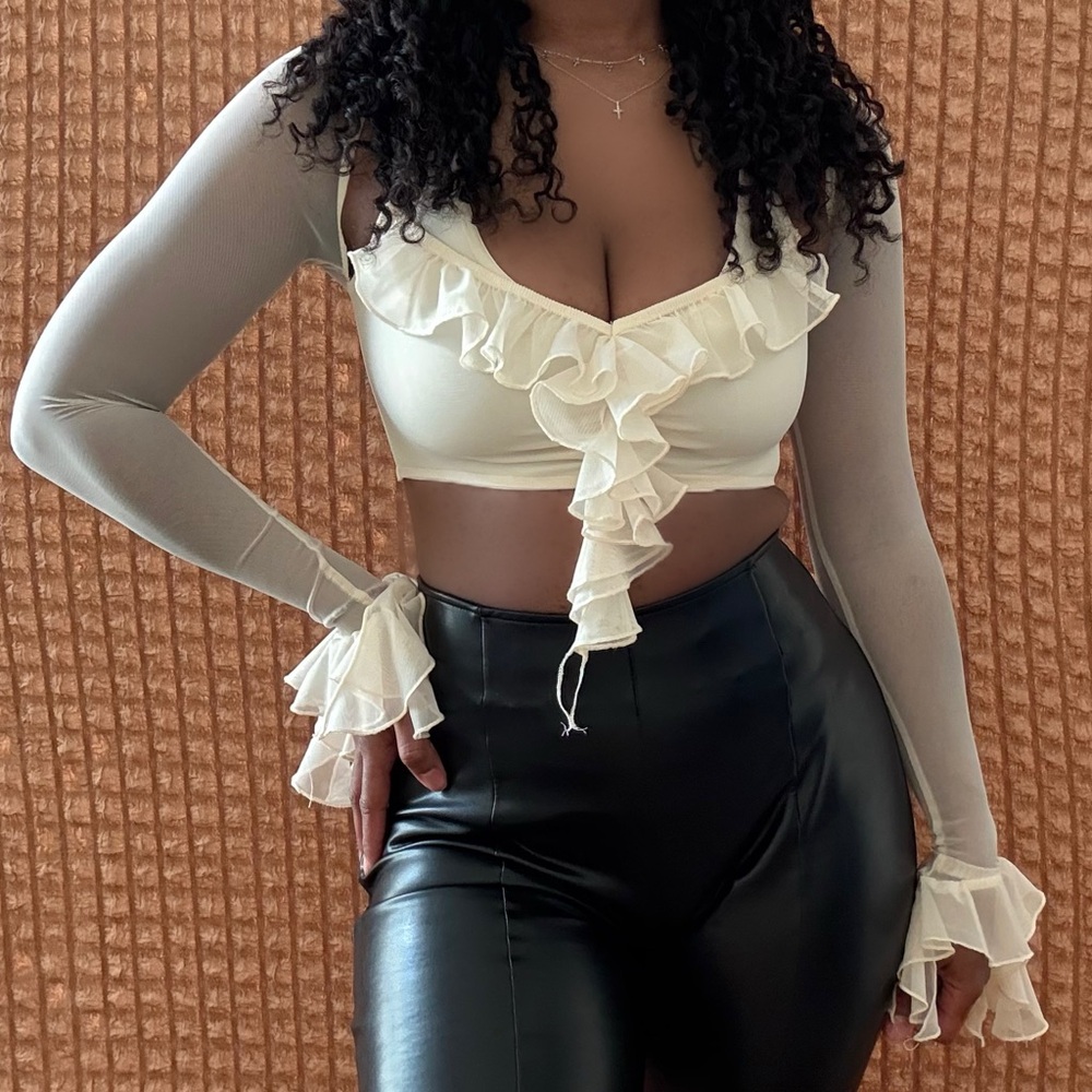 Oh Polly Cream Top
